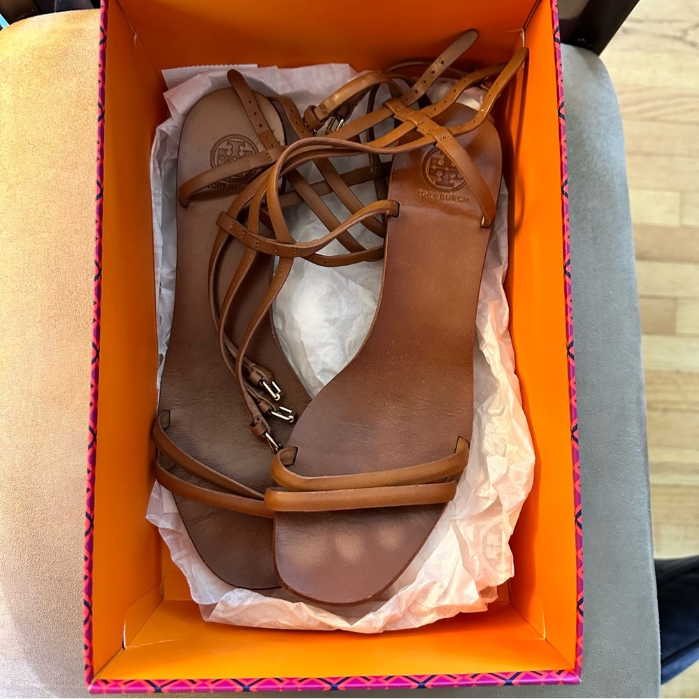 Tory Burch Sandals - gladiator buckle style